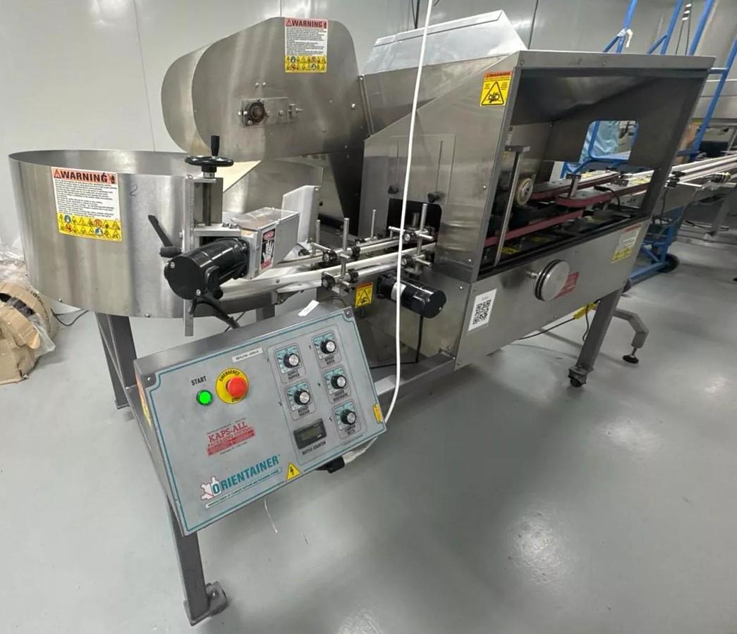 Used Used Kaps All Bottle Unscrambler, Model AU-6