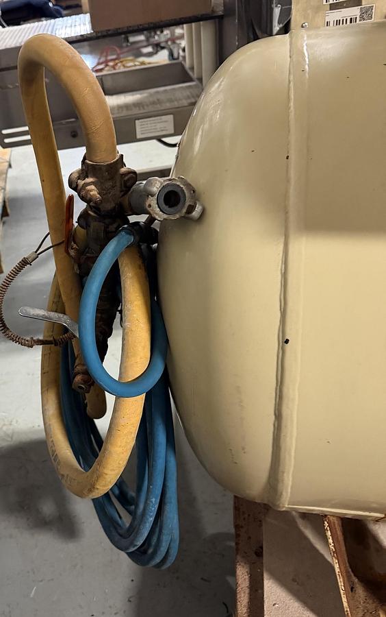 Used Used Ingersoll Rand Air Compressor with Air Dryer, Model UP6-15CTAS-150 W