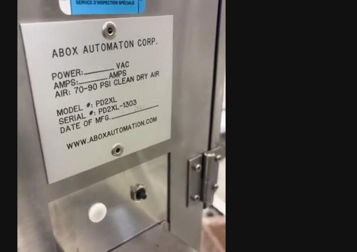 Unused Automatic Tablet Packaging Line from Aesus Packaging Systems and NJM Packaging Inc.