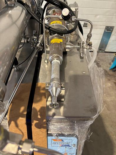 Used Used Armfield LAB Barrell (Tube) Scraped Surface Heat Exchanger,