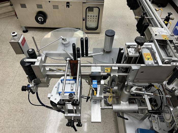 Used Used Accraply Pressure Sensitive Wraparound Labeler