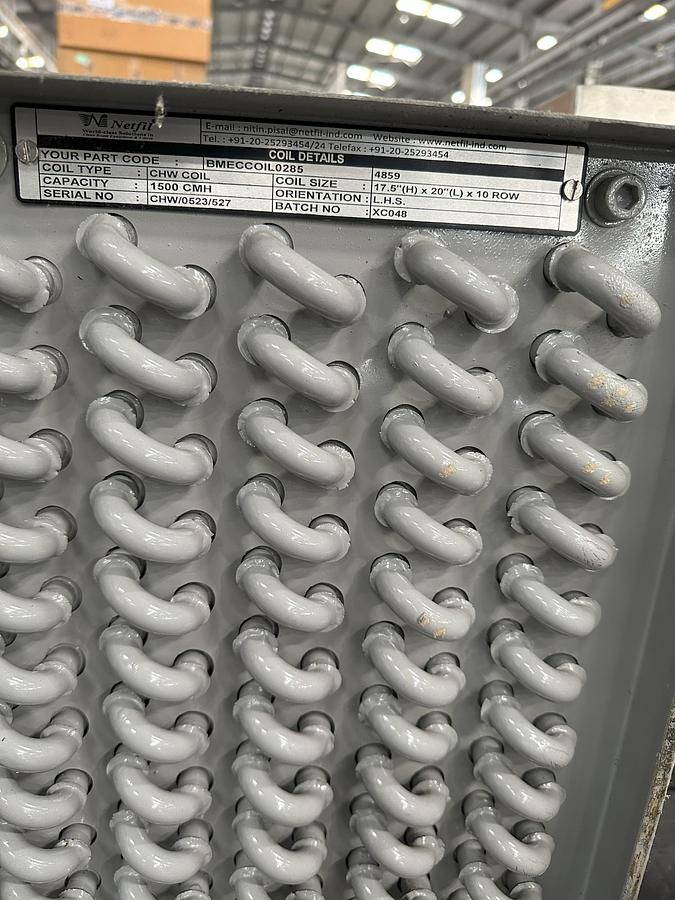 UNUSED ACG STAINLESS STEEL FLUID BED PROCESSOR, MODEL FBC 125 XꞏONE