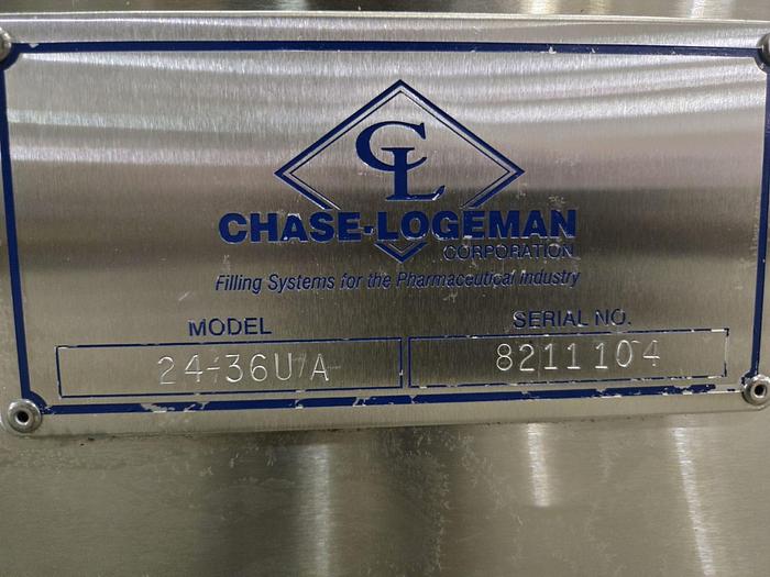 Used Used Chase-Logeman 36” Stainless Steel Accumulating Table, Model 24-36 U/A