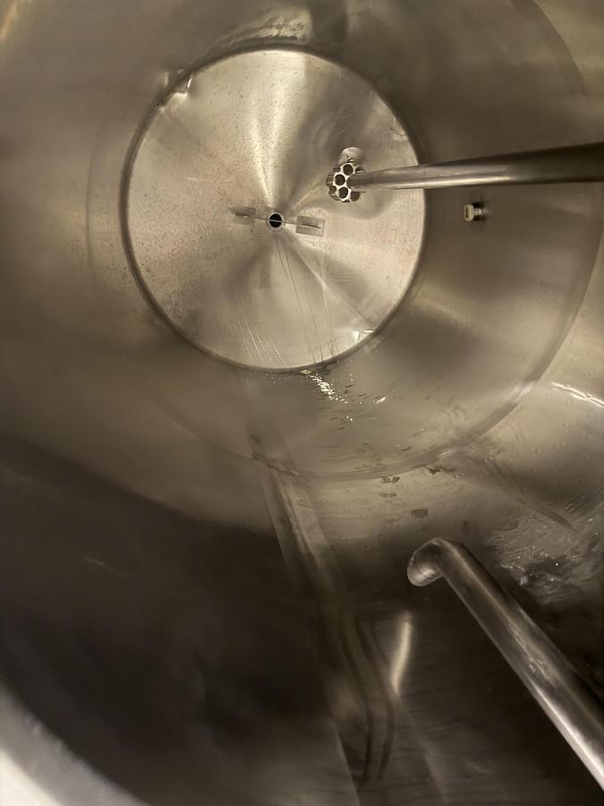 Used  Used Wolf-Tec 400 Gallon Stainless Steel Bring Mixing Tank, Model Polar Dissolver