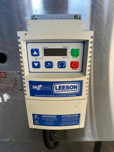 Used 48" Stainless Steel Accumulating/Feeding Table