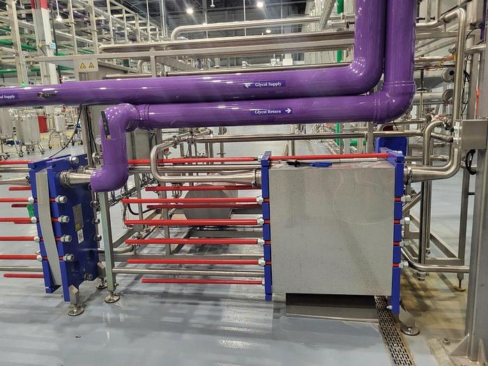 Used Used Alfa Laval Flash Pasteurizer, Model Flexitherm, model VB