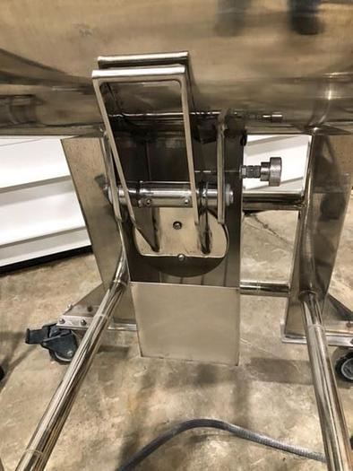 Used Used S. Howes 4 Cu Ft Stainless Steel Double Ribbon Blender, Model S-300.