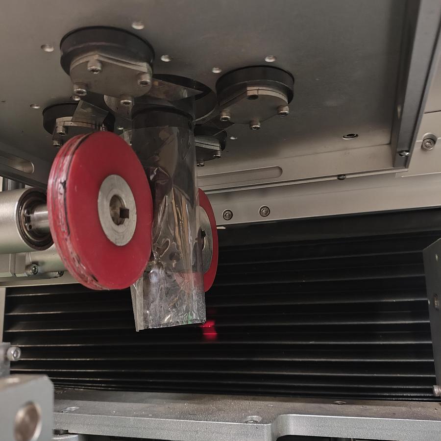 Used Used Shangai Yiman Shrink Sleeve Labeling Machine, Model TB-150