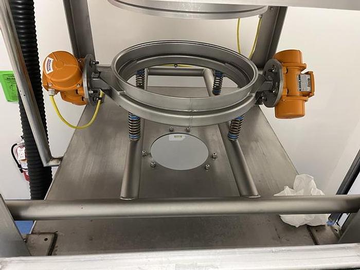 Used Used Sweco Stainless Steel Bag Dump System