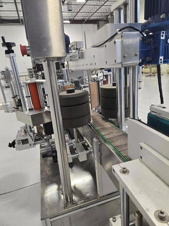 Used Used Stainless Steel Automatic Front/Back and Wraparound Pressure Sensitive Labeler