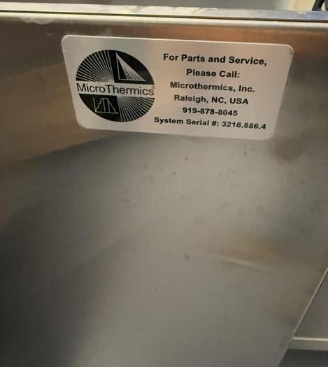 Used Used Microthermics UHT/HTST Lab 25 DIPW Direct Steam Pasteurizing System