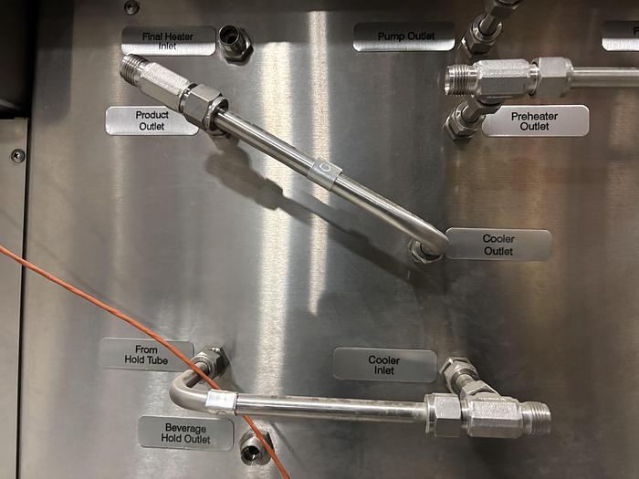 Used Used Microthermics UHT/HTST Lab Pasteurizer, Electric Model 25DH