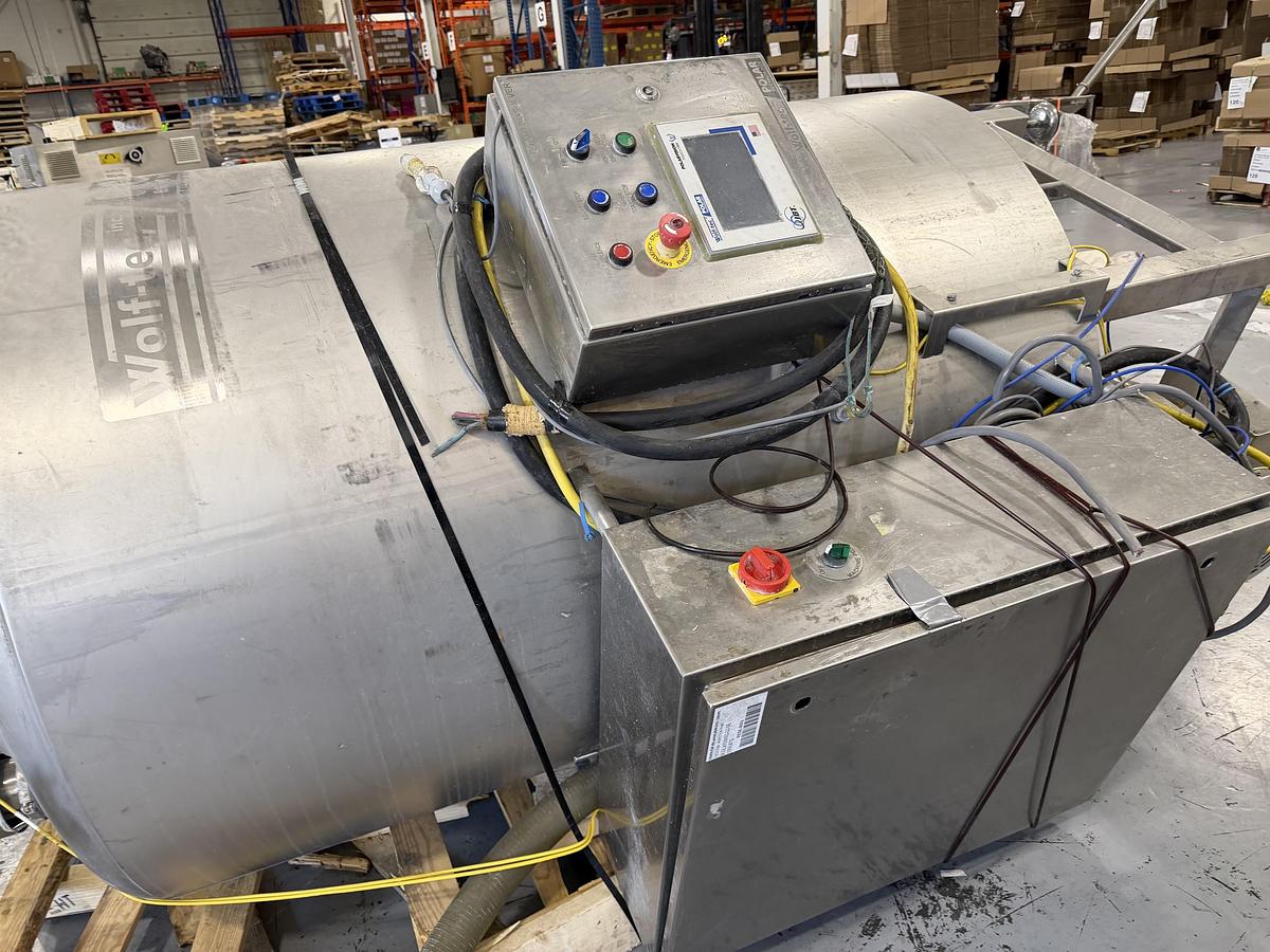 Used  Used Wolf-Tec 400 Gallon Stainless Steel Bring Mixing Tank, Model Polar Dissolver