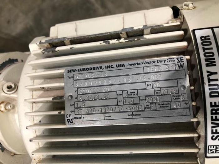 Used Used S. Howes 4 Cu Ft Stainless Steel Double Ribbon Blender, Model S-300.