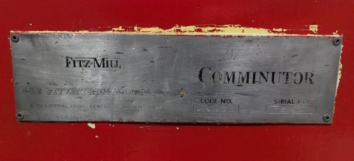 Used Used Fitzpatrick DAS0-6 Fitzmill