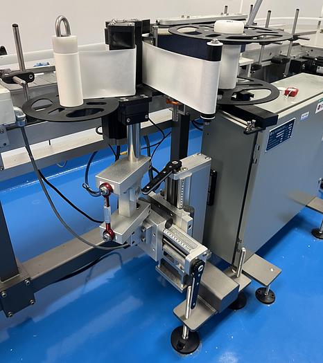 Used Used ID Technology Automatic Pressure Sensitive Wraparound Labeler, Model 9130