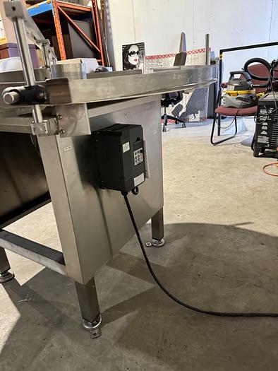 Used Used 48" Stainless Steel Accumulating/Feeding Table