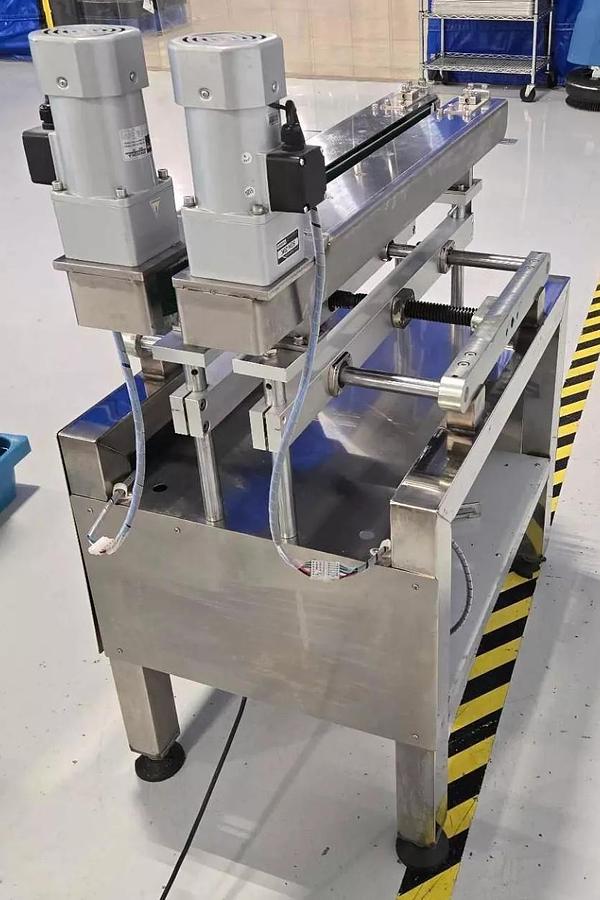 Used Used Packing Machine Stainless Steel Bottomless Conveyor, Model BBCIM/S