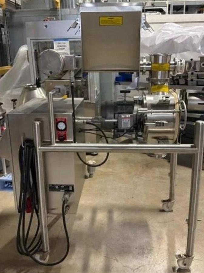 Used Used Fluid Air Stainless Steel Size Reduction Mill, Model Granumil 7