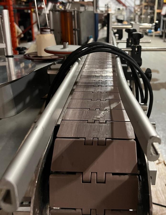 Used Used CVC Automatic Pressure Sensitive Wrap Around Labeler, Model 330-II