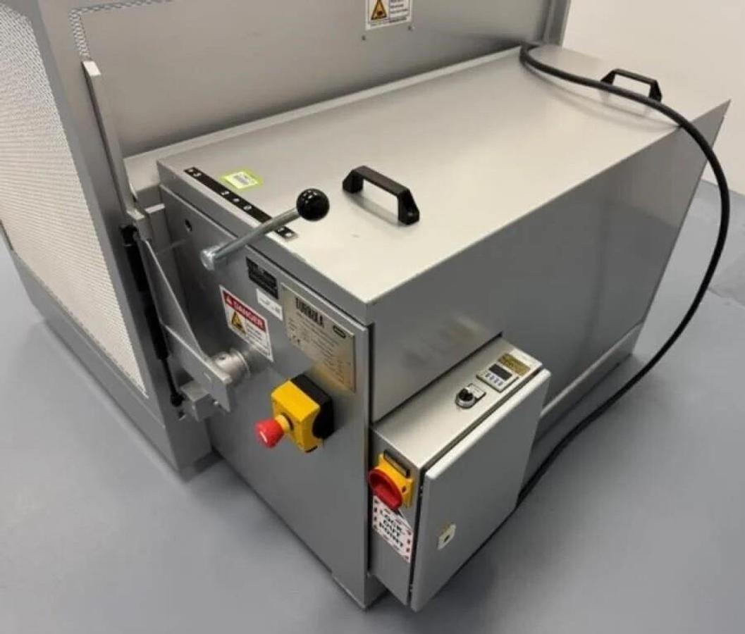 Used Used Turbula Heavy-Duty Stainless-Steel 3D Powder Mixer, Model T-50A