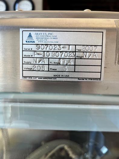 Used Used Zanchetta 10 Litre High Shear MixerSerial #:  907023-1.  