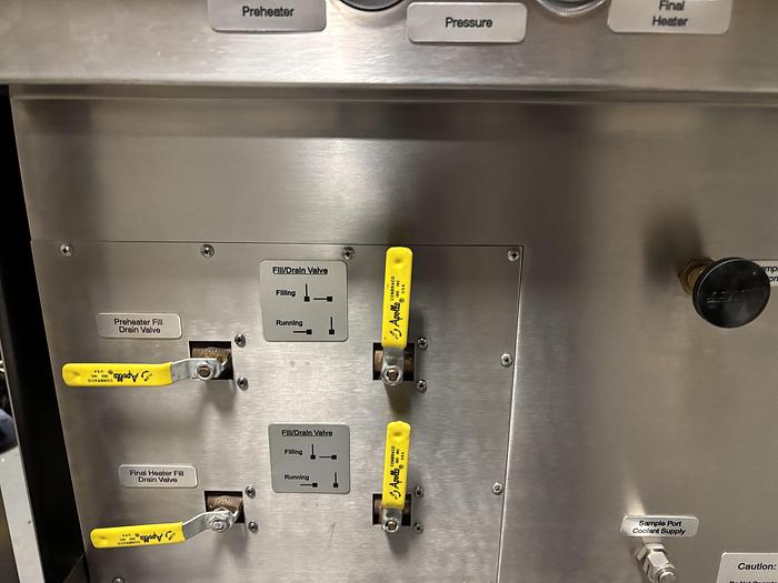 Used Used Microthermics UHT/HTST Lab Pasteurizer, Electric Model 25DH