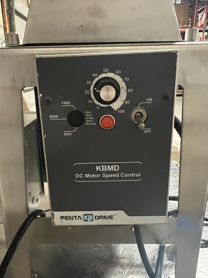 Used Used Stainless Steel Quadro Comil (Overdriven) Size Reduction Conical Mill, Model 197-S