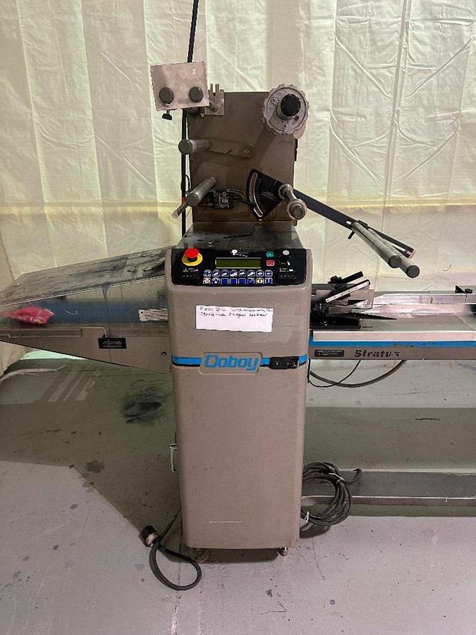 Used Used Doboy Horizontal Flow Wrapper, Model Stratus