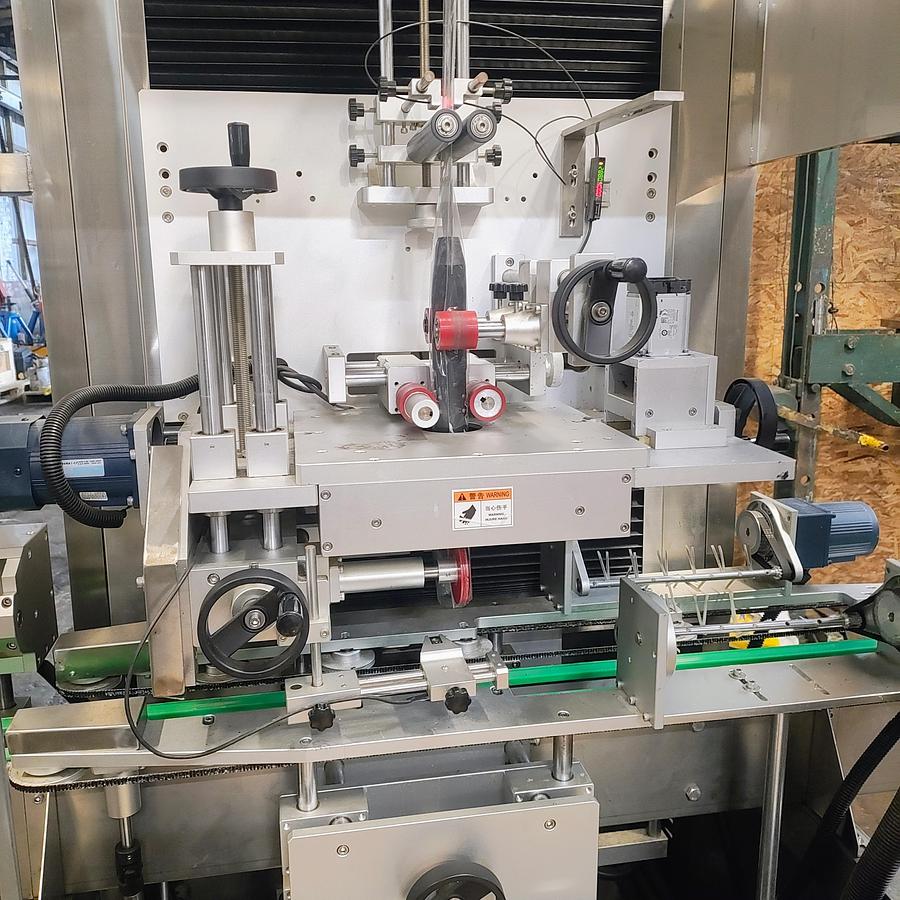 Used Used Shangai Yiman Shrink Sleeve Labeling Machine, Model TB-150