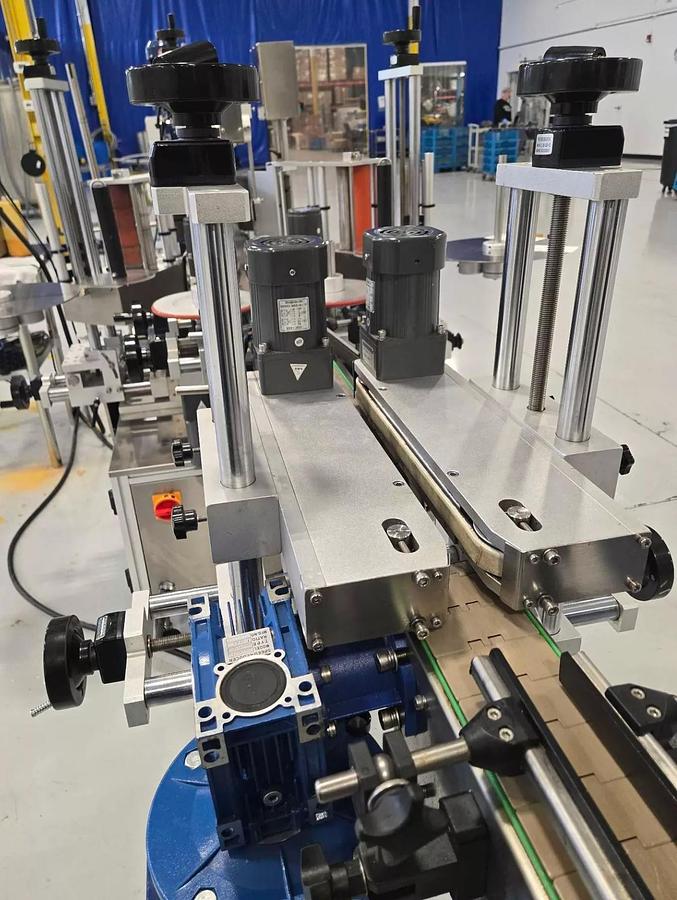 Used Used Stainless Steel Automatic Front/Back and Wraparound Pressure Sensitive Labeler