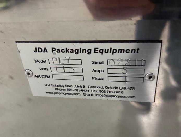 Used Used JDA Stainless Steel Table-Top Electronic Tablet/Capsule Counter, Model PL7