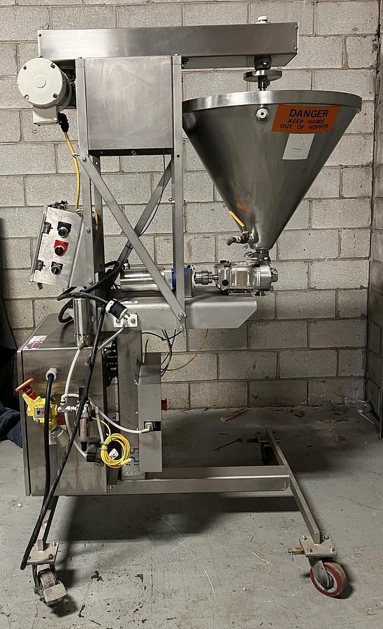 Used Used Hinds Bock Stainless Steel Single Head Servo Driven Pump Filler, Model SP-01