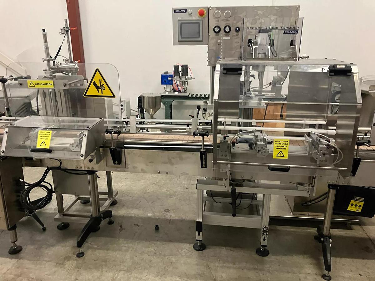 Used 1 Used BellatRX Automatic Piston Filling and Packaging Line
