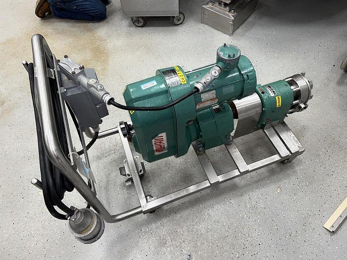 Used Used Tri-Clover Positive Displacement Pump