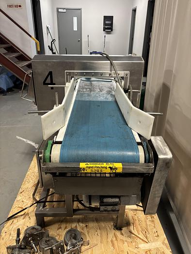 Used Used Safeline Inline Metal Detector.