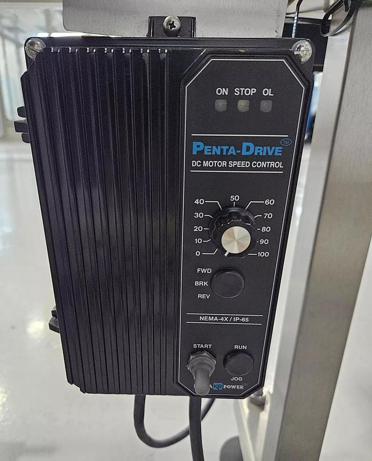 Used Used E-PAK 10 Long Stainless Steel Motorized Conveyor