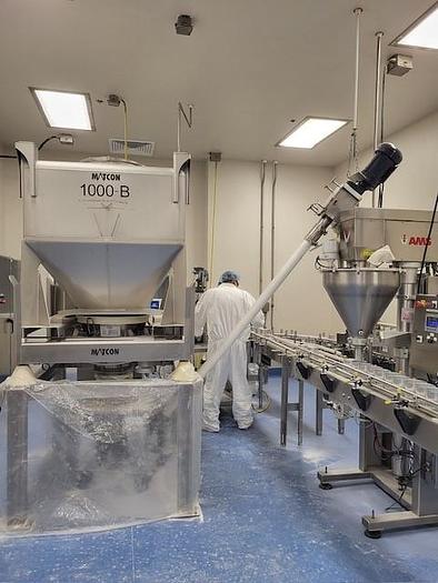 Used Used AMS Automatic Single Head Auger Powder Filler, Model A400E