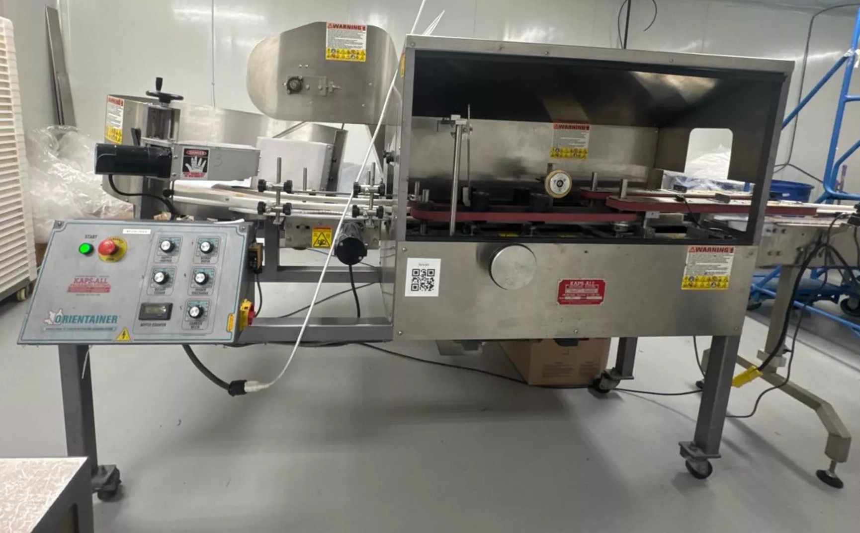 Used Used Kaps All Bottle Unscrambler, Model AU-6