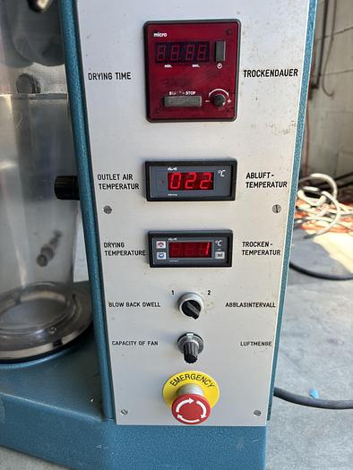 Used Used Aeromatic Table-Top Fluid Bed Dryer, Model STREA-1