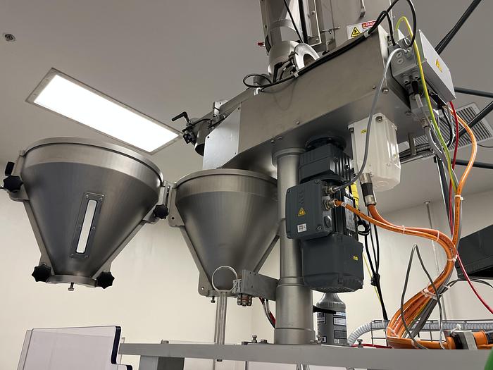 Used Used Wolf Stainless Steel Vertical Form Fill Seal Machine, Model VCP-250