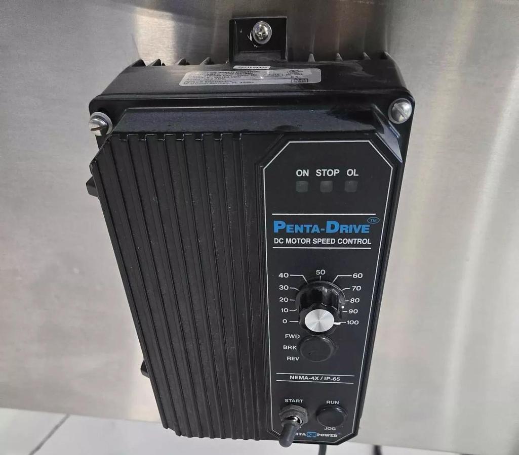 Used Used E-PAK 40” Stainless Steel Accumulating Table