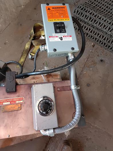 Used Used Heat/Shrink Tunnel for Neck Banding