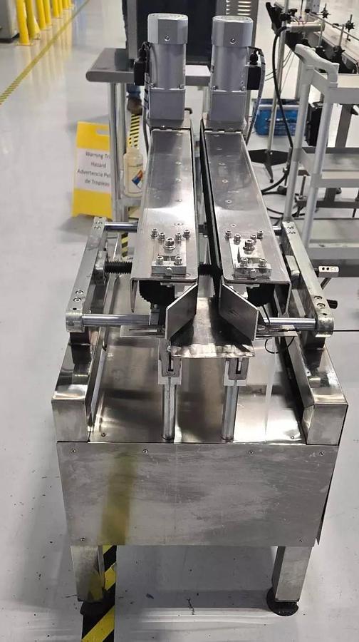 Used Used Packing Machine Stainless Steel Bottomless Conveyor, Model BBCIM/S