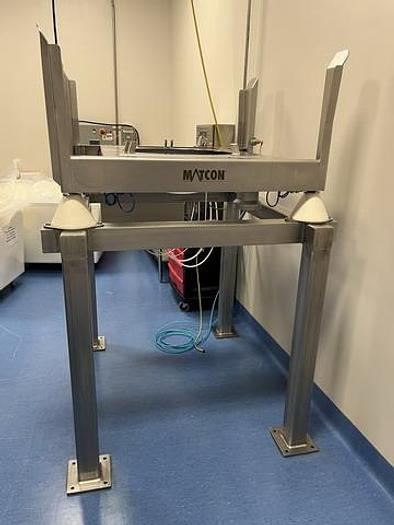 Used Used Matcon Single Pedestal IBC Blending System for Powders