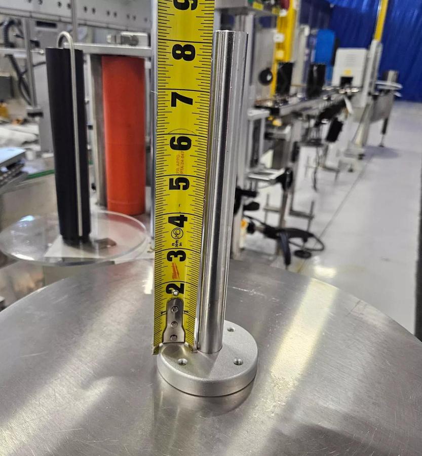 Used Used Stainless Steel Automatic Front/Back and Wraparound Pressure Sensitive Labeler