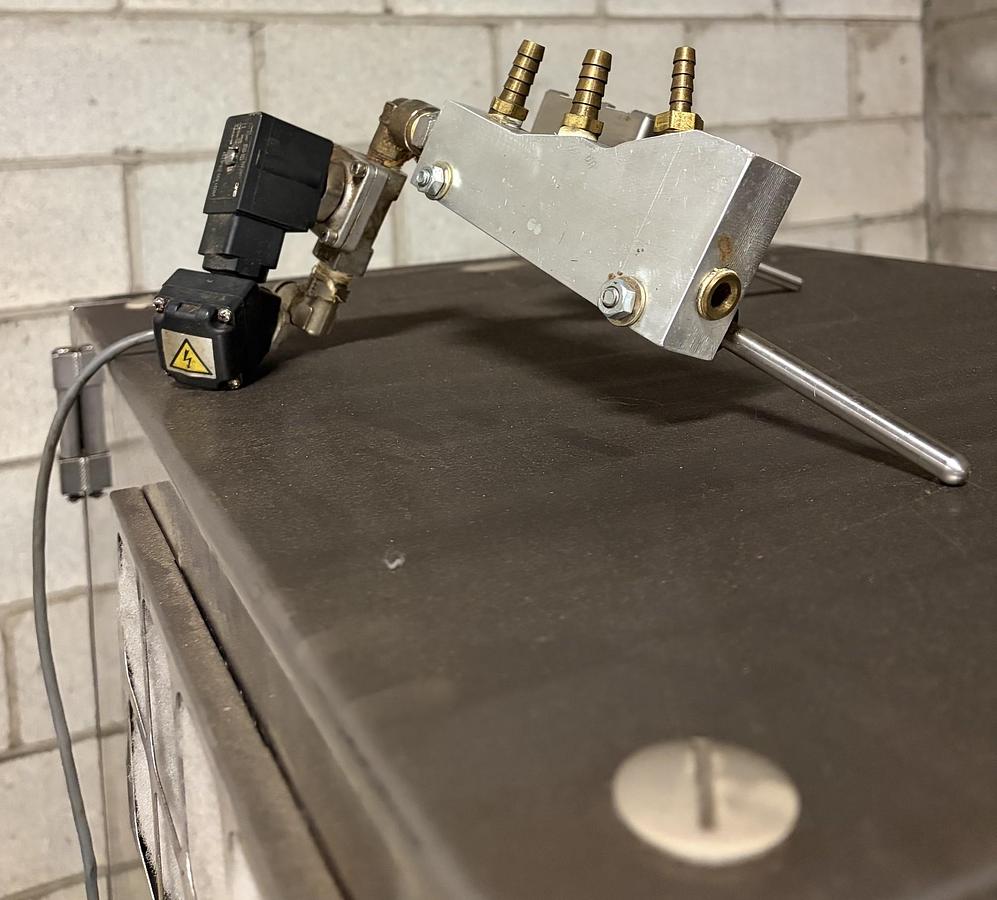 Used Used Antrisu Stainless Steel Inline X-Ray Inspection System, Model KDF405ACWH