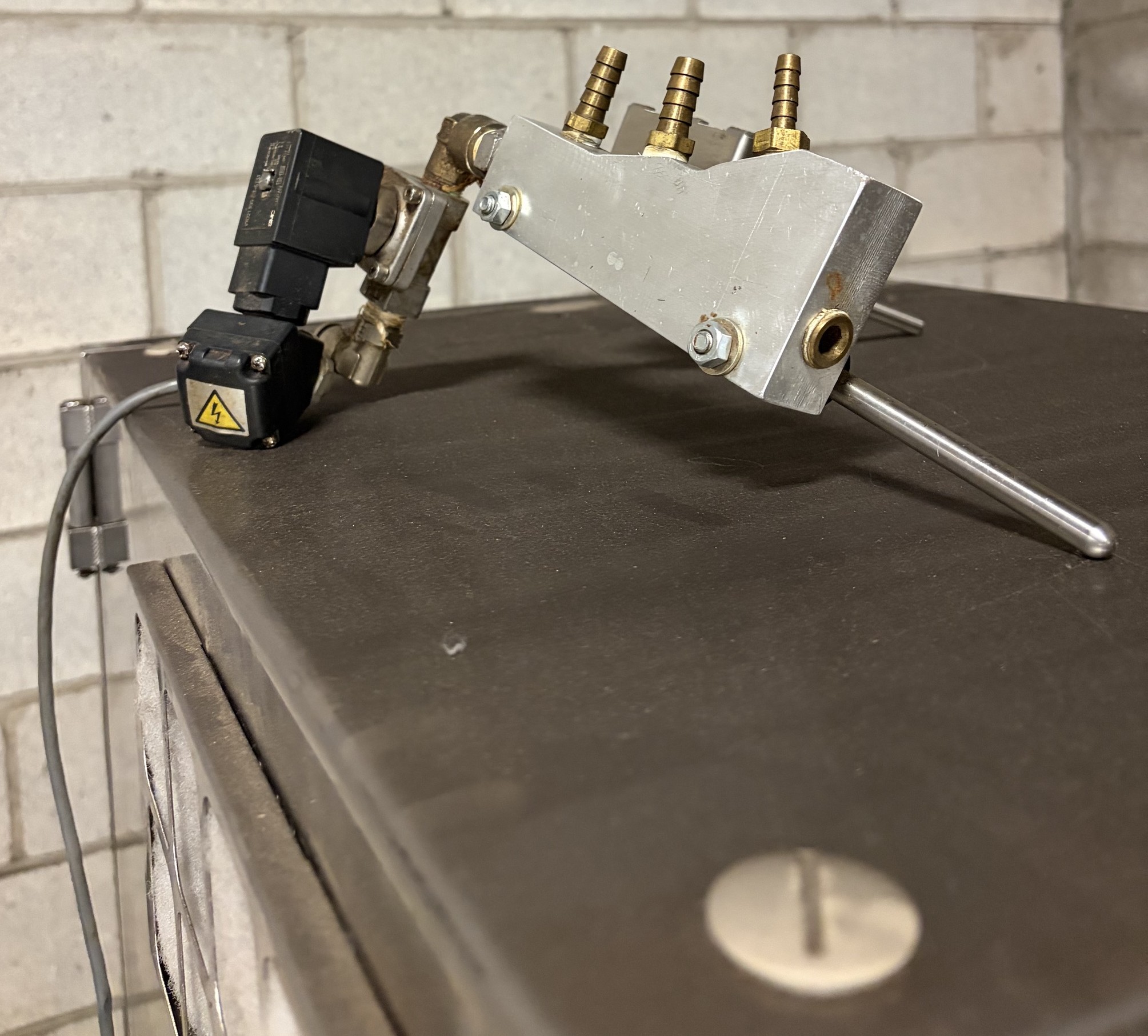 Used Used Antrisu Stainless Steel Inline X-Ray Inspection System, Model KDF405ACWH