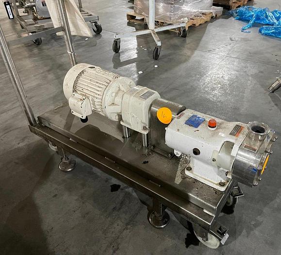 Used Used Alfa Laval Vertical Positive Displacement Pump