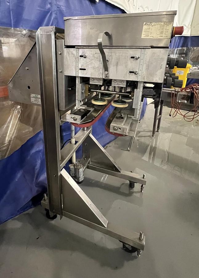 Used Used ELF Packaging Stainless Steel Cap Retorquer, Model 3500L
